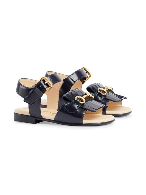 cheap gucci kids sandals|Gucci sandals for girls.